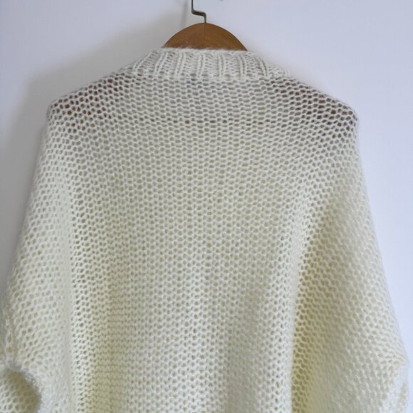 Loewe Anagram open-knit mohair-blend jumper - Picture 9 of 12